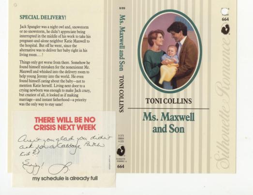 MS MAXWELL AND SON cover